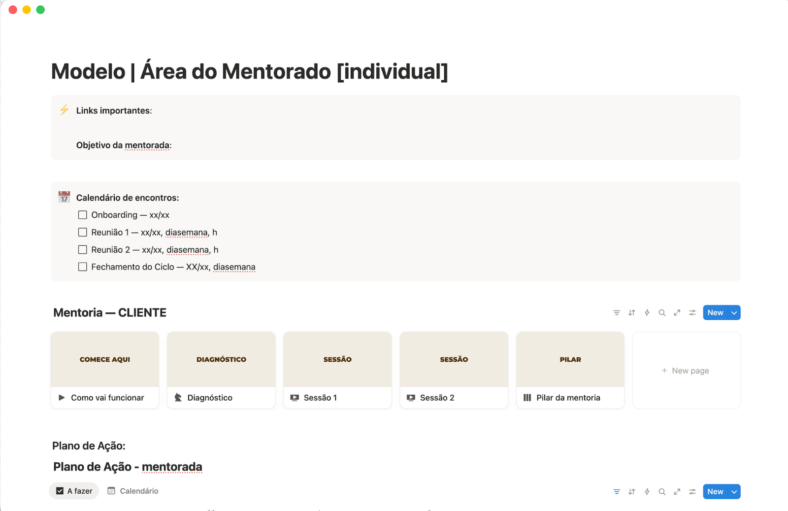 Modelo como vem na plataforma — Entrega pontual ou Consultoria