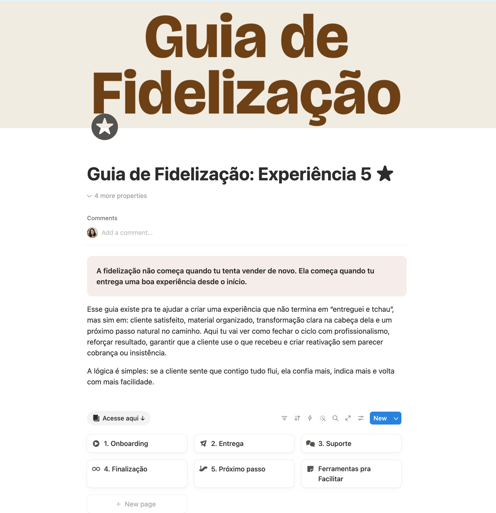 Guia de Fidelização