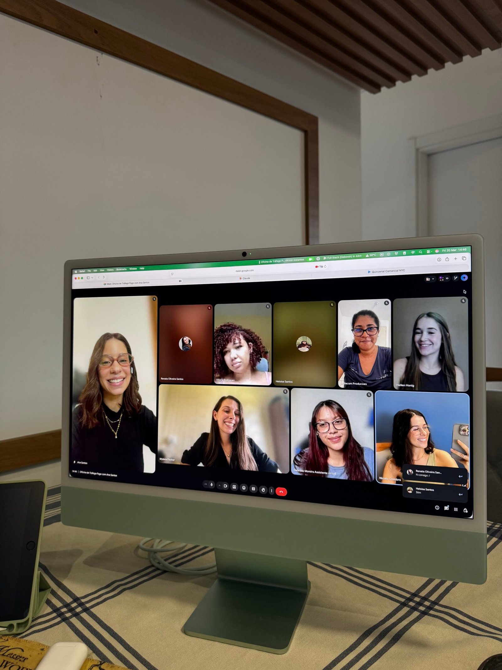 Aula ao vivo com especialista convidada