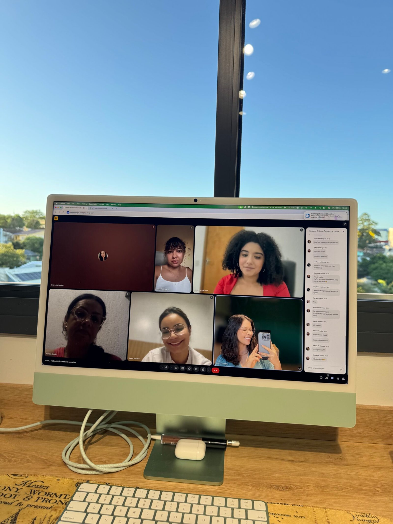 Encontro ao vivo mensal da Oficina