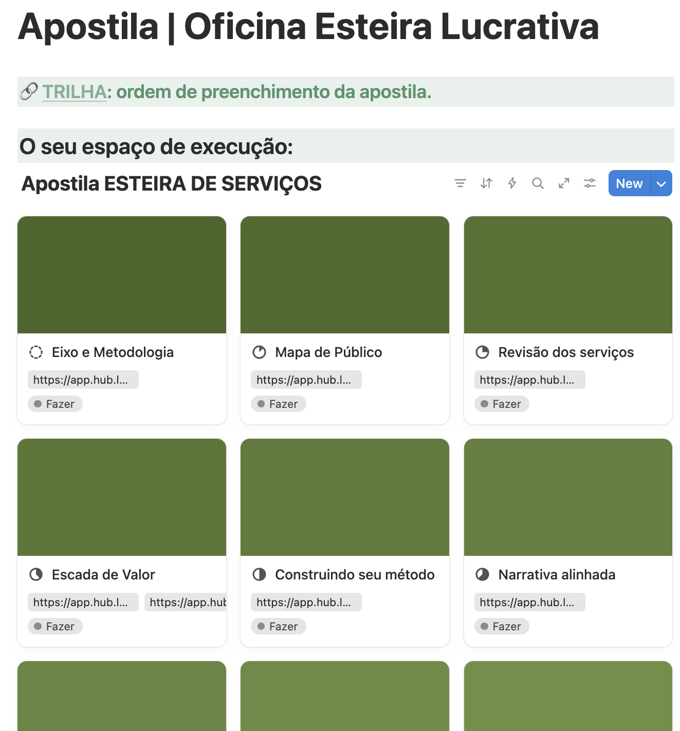 Apostila prática da Oficina no Notion