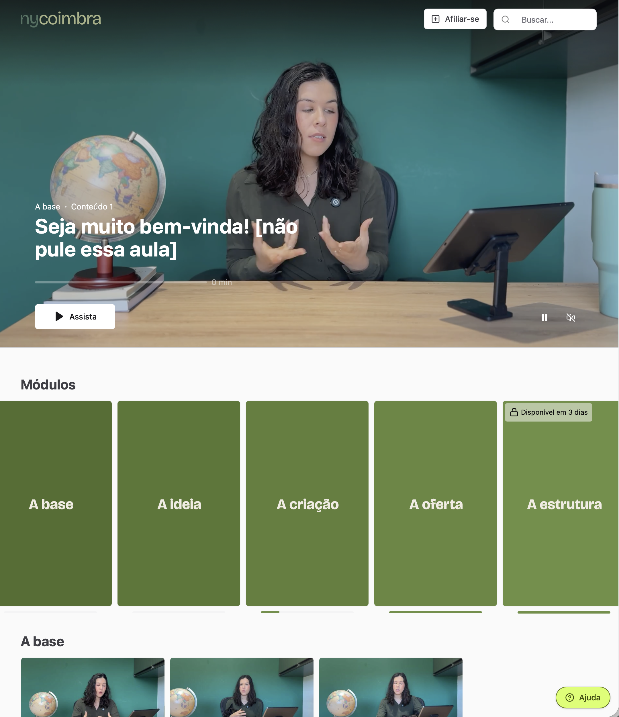 Oficina Esteira Lucrativa